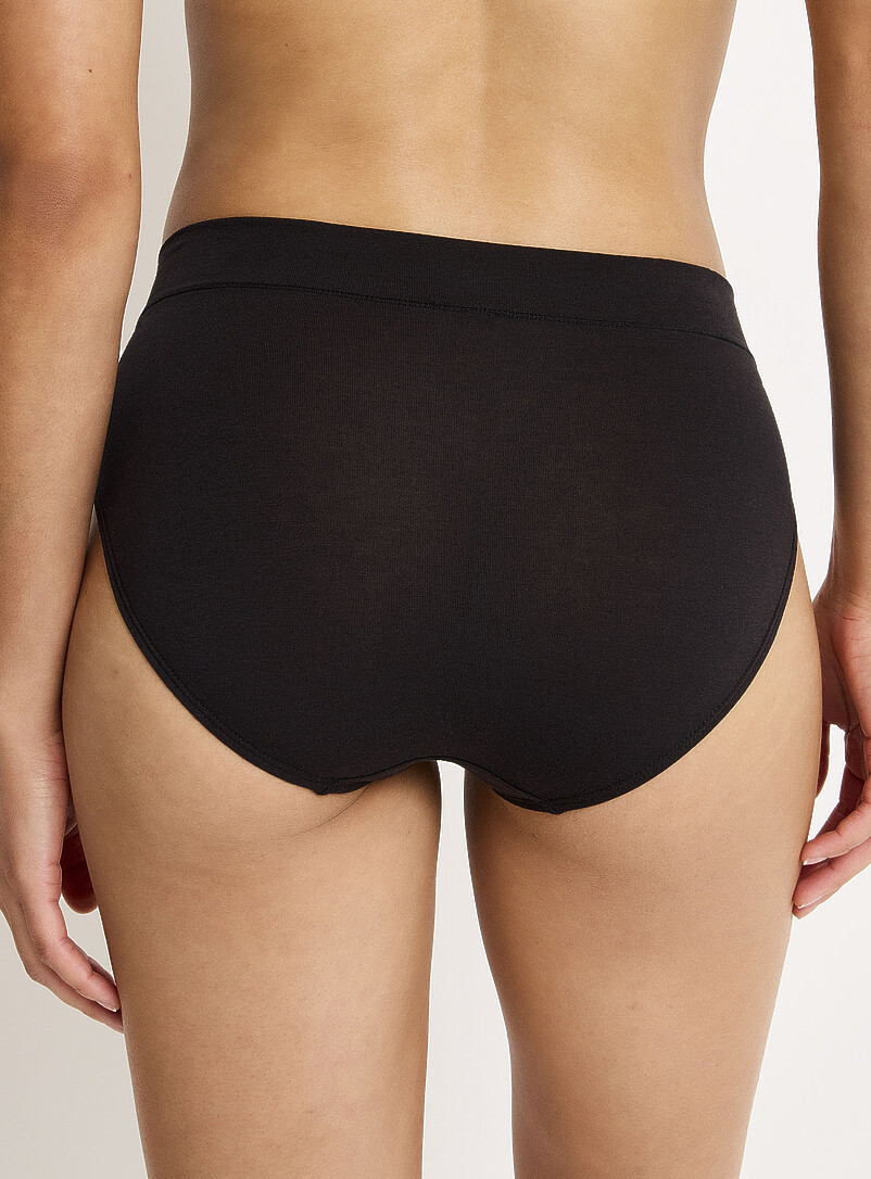 Essential ultra-comfortable high-waist bikini panty Organic cotton and TENCEL™ modal product image 2