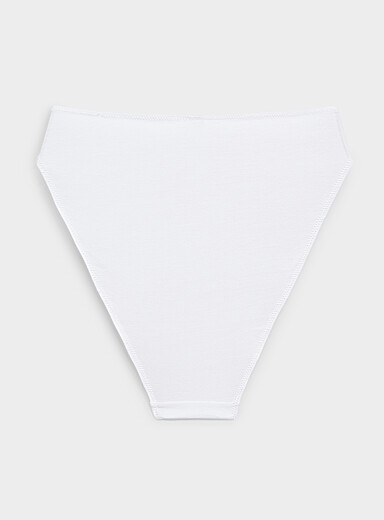 Minimalist high-cut bikini panty Organic cotton product image 3