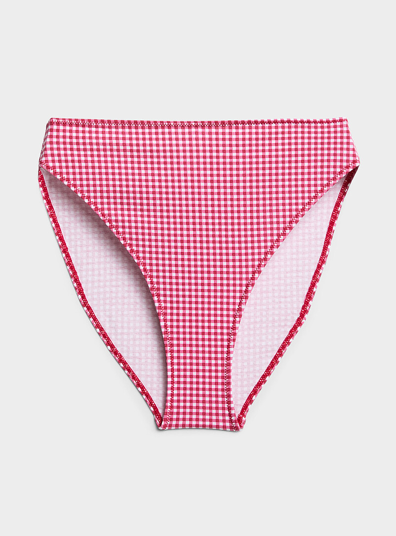 Minimalist High-Cut Bikini Panty Organic Cotton