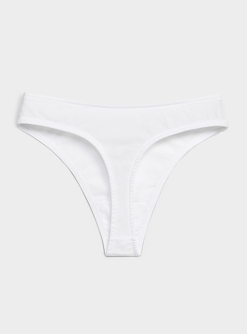 Minimalist thong 100% organic cotton product image 2