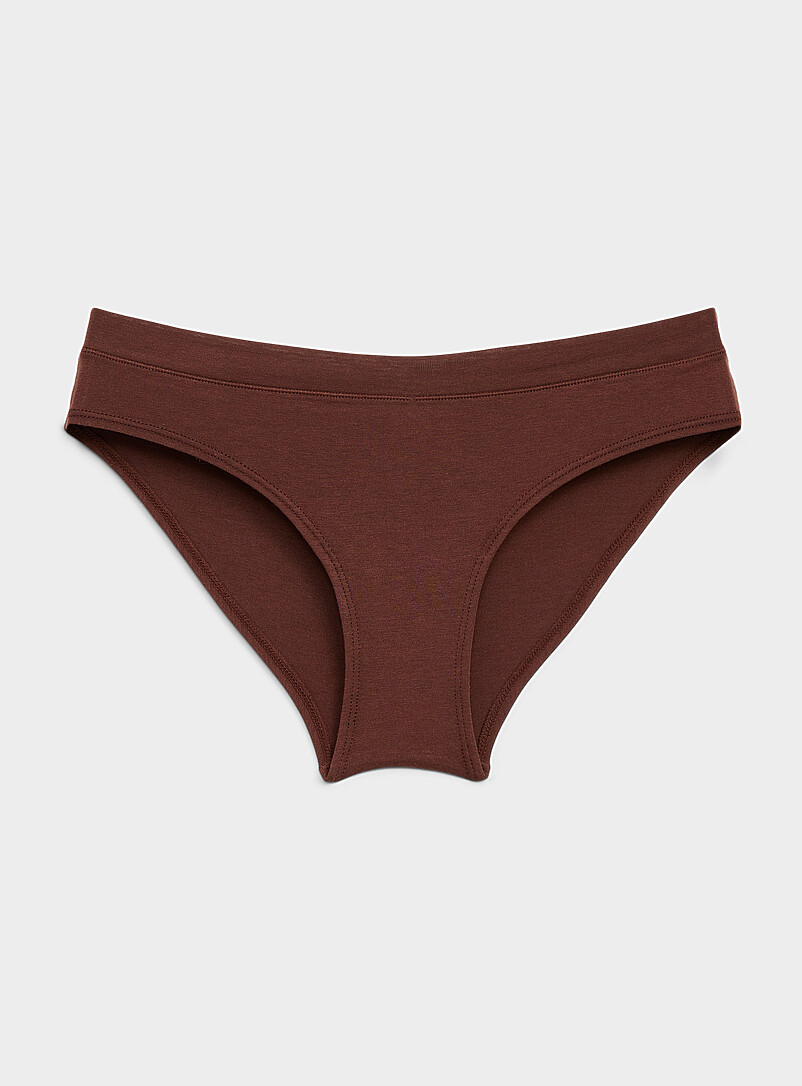 Stretch essential bikini panty Organic cotton and TENCEL™ modal product image (primary)