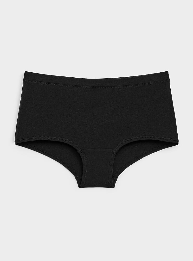 Ultra-Comfortable Boyshort Organic Cotton And Tencel™ Modal