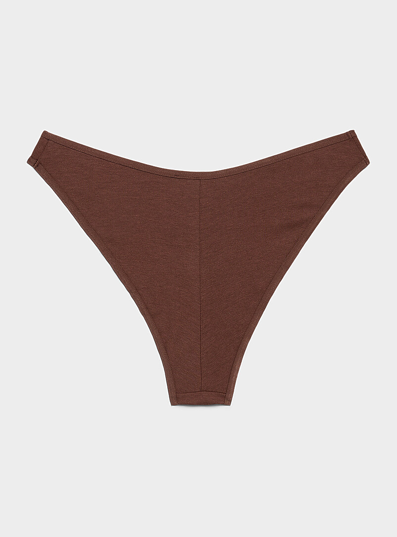 Stretch ultra-comfortable cheeky panty Organic cotton and TENCEL™ modal product image 2