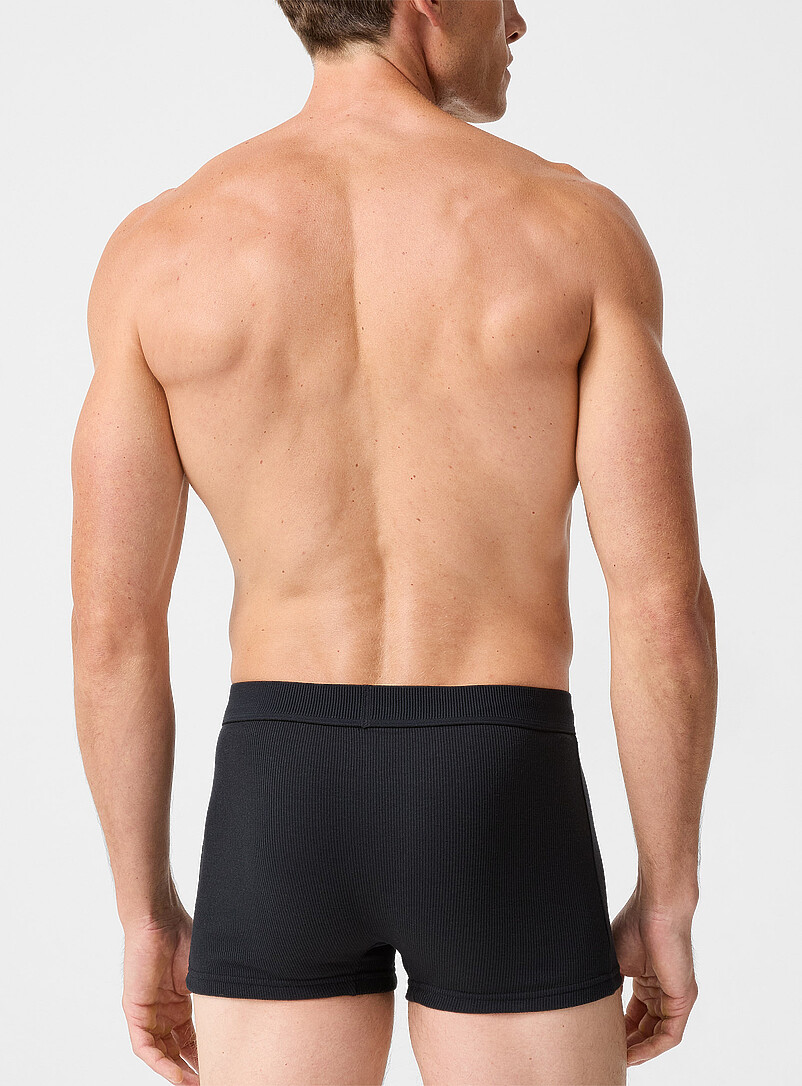 3" ribbed stretch trunk Organic Cotton and recycled polyester product image 2
