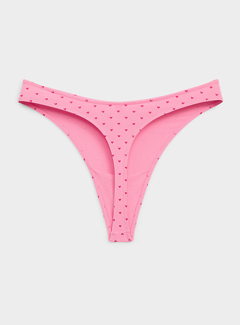 High-cut essential thong Organic cotton product image 2