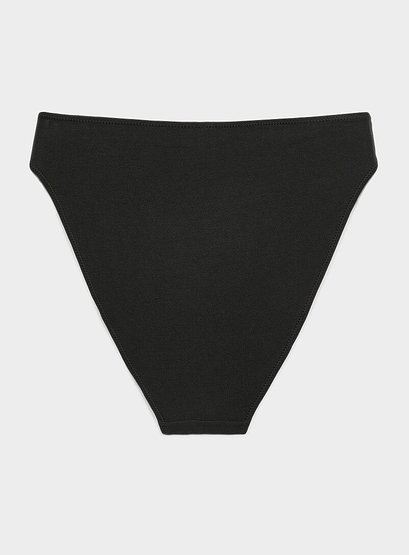 Ultra-comfortable high-cut bikini panty Organic cotton product image 2