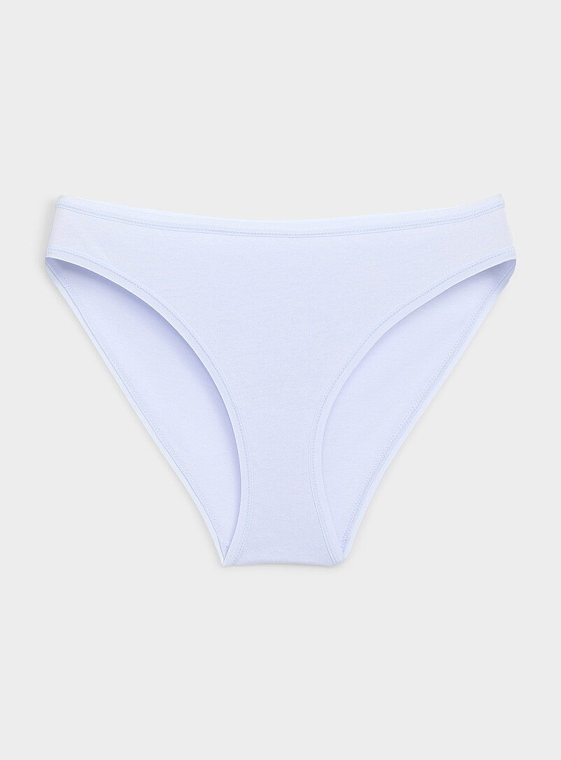 Elastic Trim Essential Bikini Panty 100% Organic Cotton