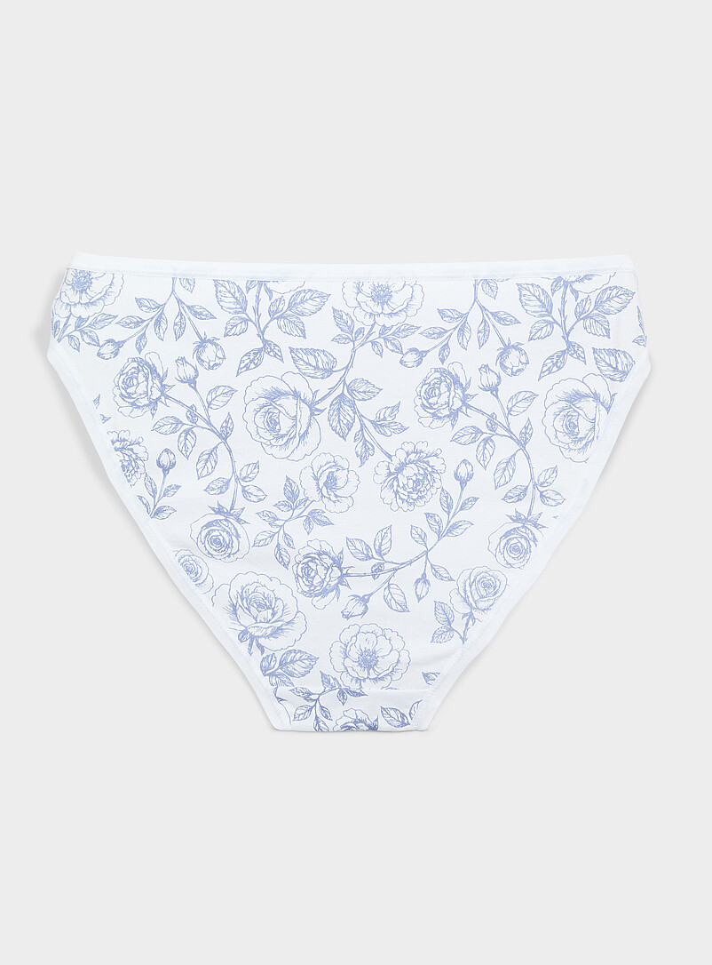 Elastic trim essential bikini panty 100% organic cotton product image 2