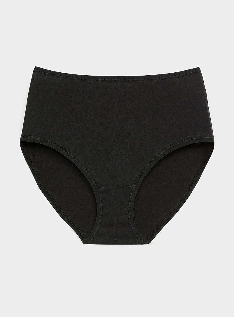 Elastic Edging High-Waist Classic Hipster 100% Organic Cotton