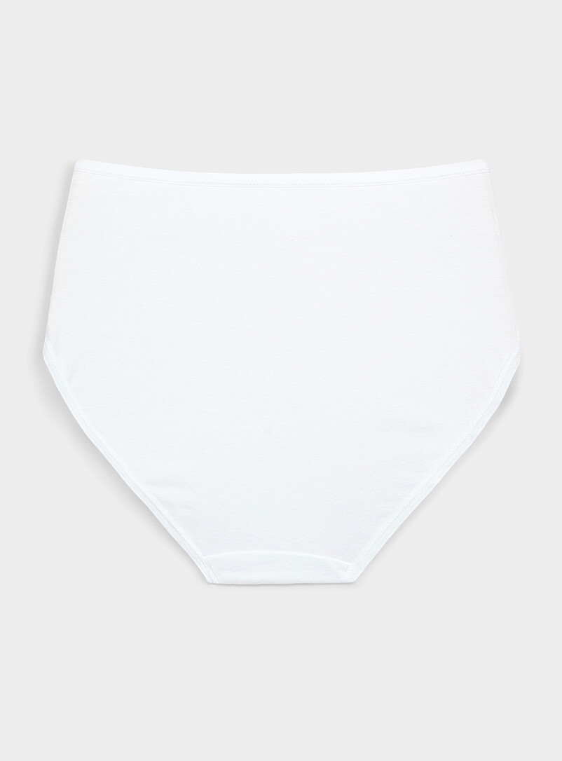 Elastic edging high-waist classic hipster 100% organic cotton product image 2