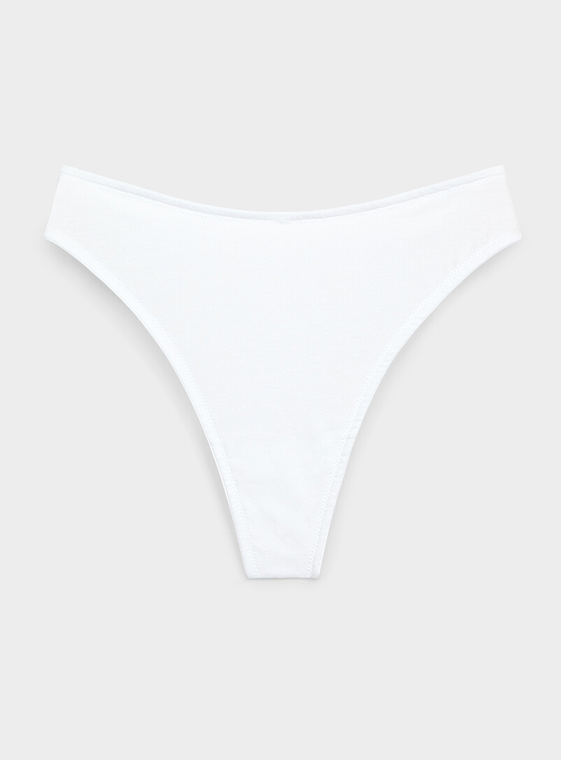 Ultra-Comfortable Essential Thong 100% Organic Cotton