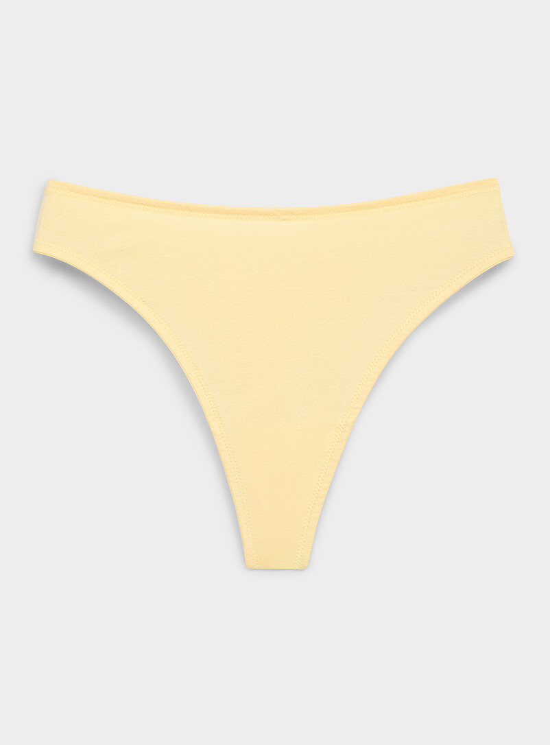 Ultra-Comfortable Essential Thong 100% Organic Cotton