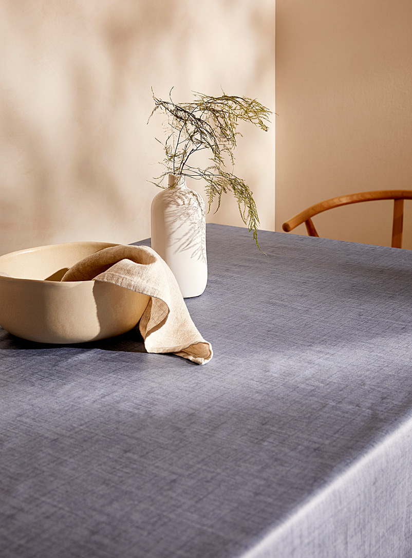 Simons Maison Marine Blue Blue-jean coated tablecloth