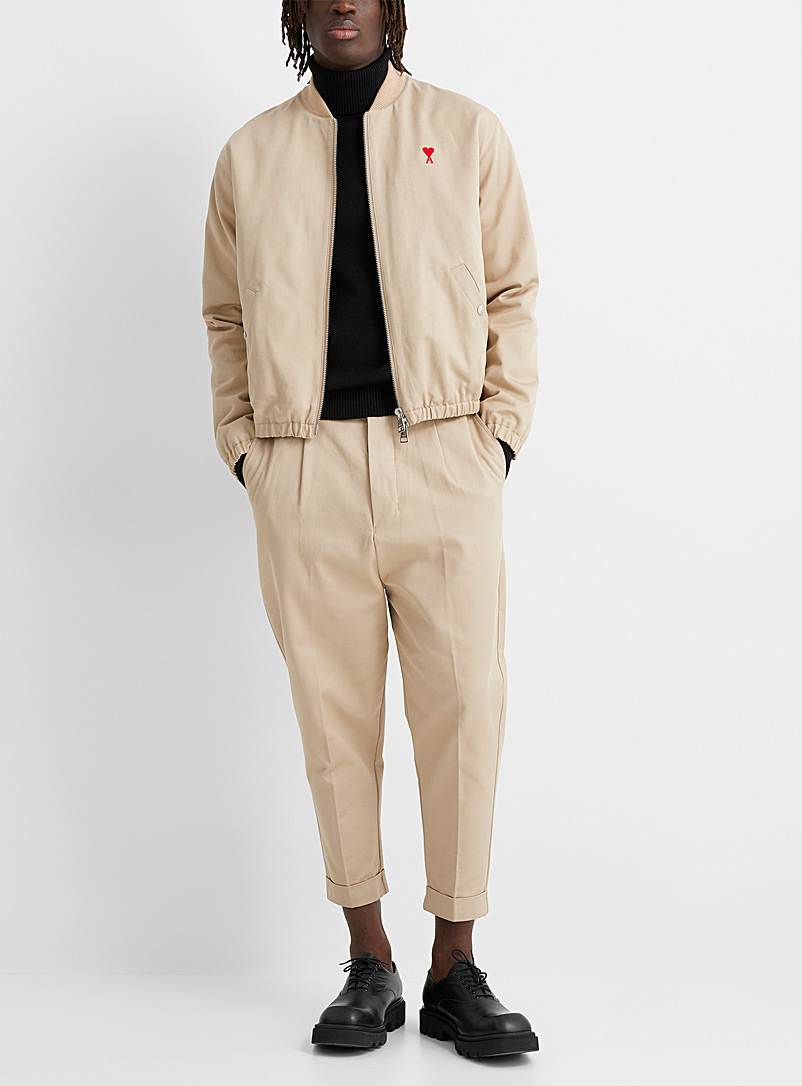 Cuffed twill pants | Ami | Shop Men's 