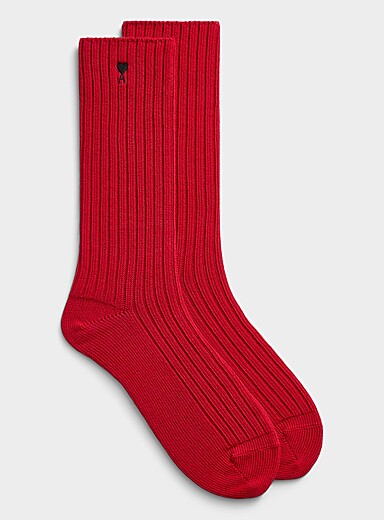 Ami de C&oelig;ur cotton-blend socks