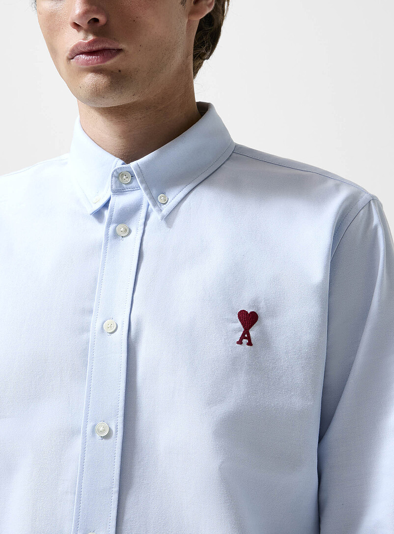 Ami de Cœur Oxford shirt Unisex | Ami | Shop Men's Solid Shirts