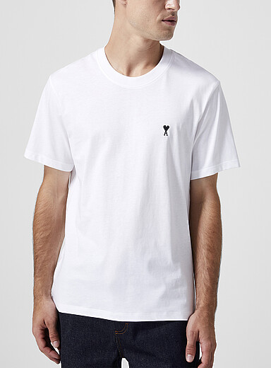 Ami: Le t-shirt Ami de C&oelig;ur Vert pour homme