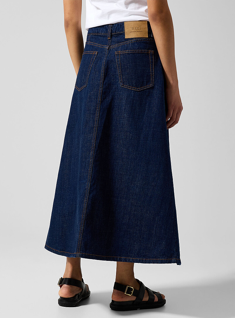 Denim midi skirt | Ami | | Simons