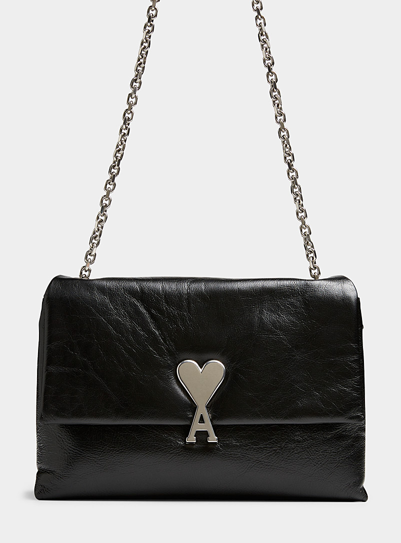 Ami Black Voulez-Vous handbag for women