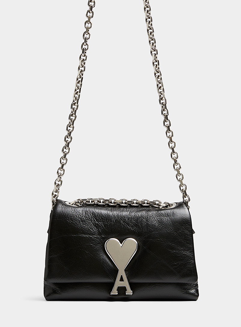 Ami Black Voulez-Vous small handbag for women