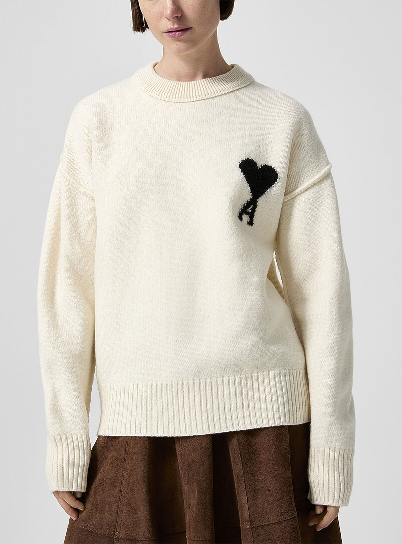 Ami de Cœur 100% virgin wool sweater product image (primary)