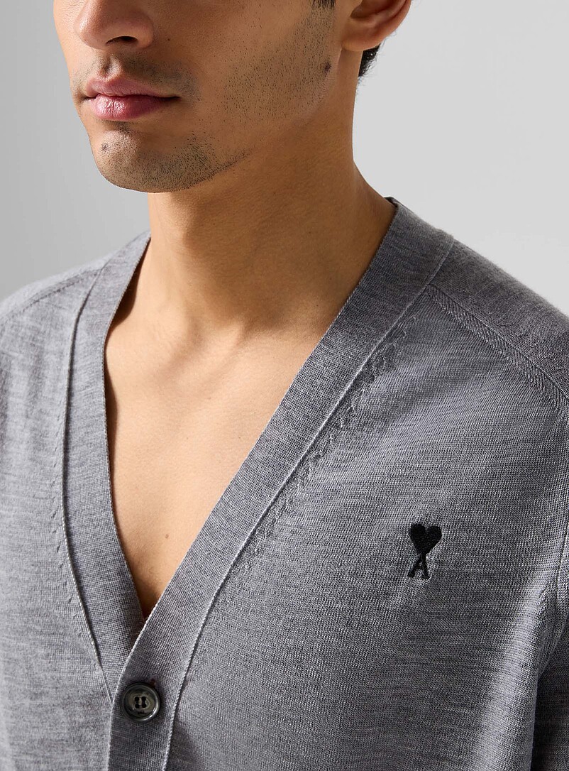 Ami de Cœur pure merino wool cardigan product image 2