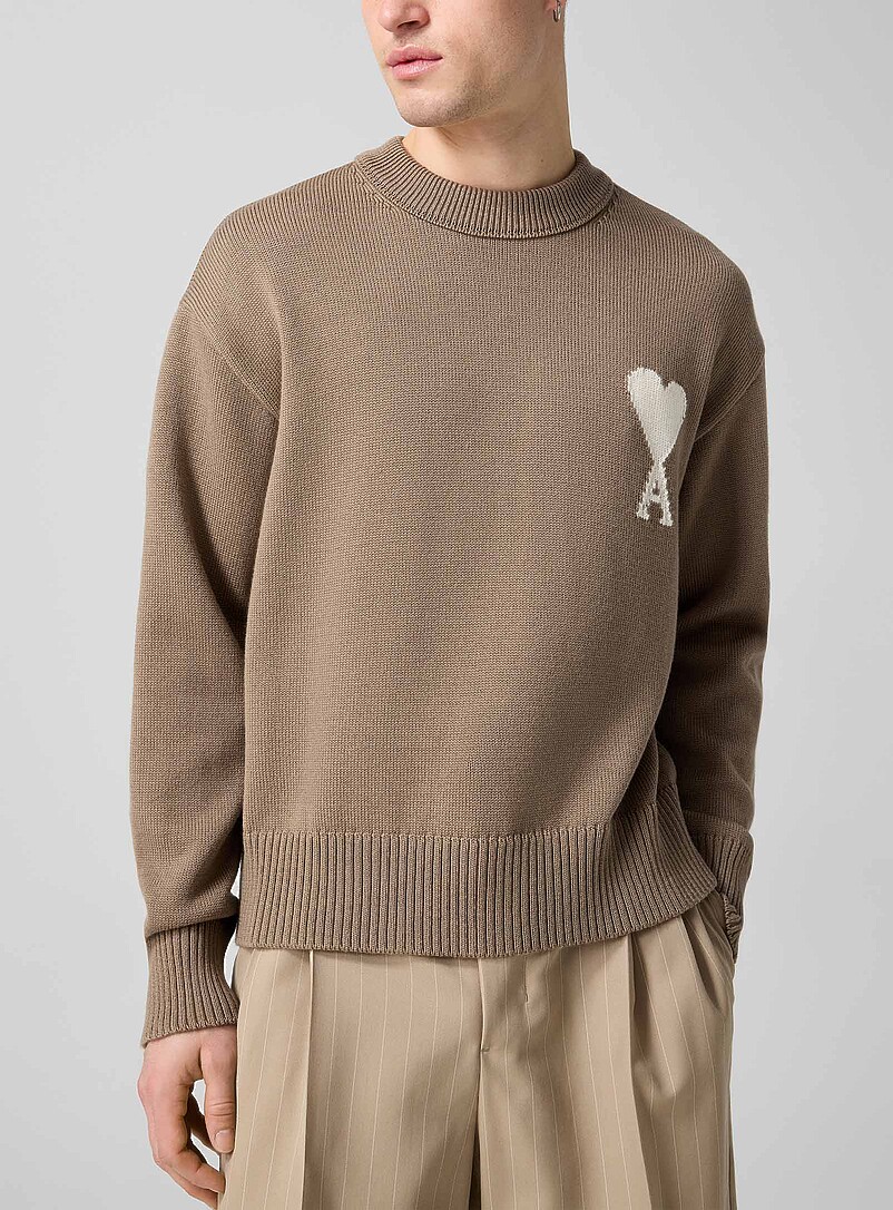 Ami De Coeur Jacquard Sweater