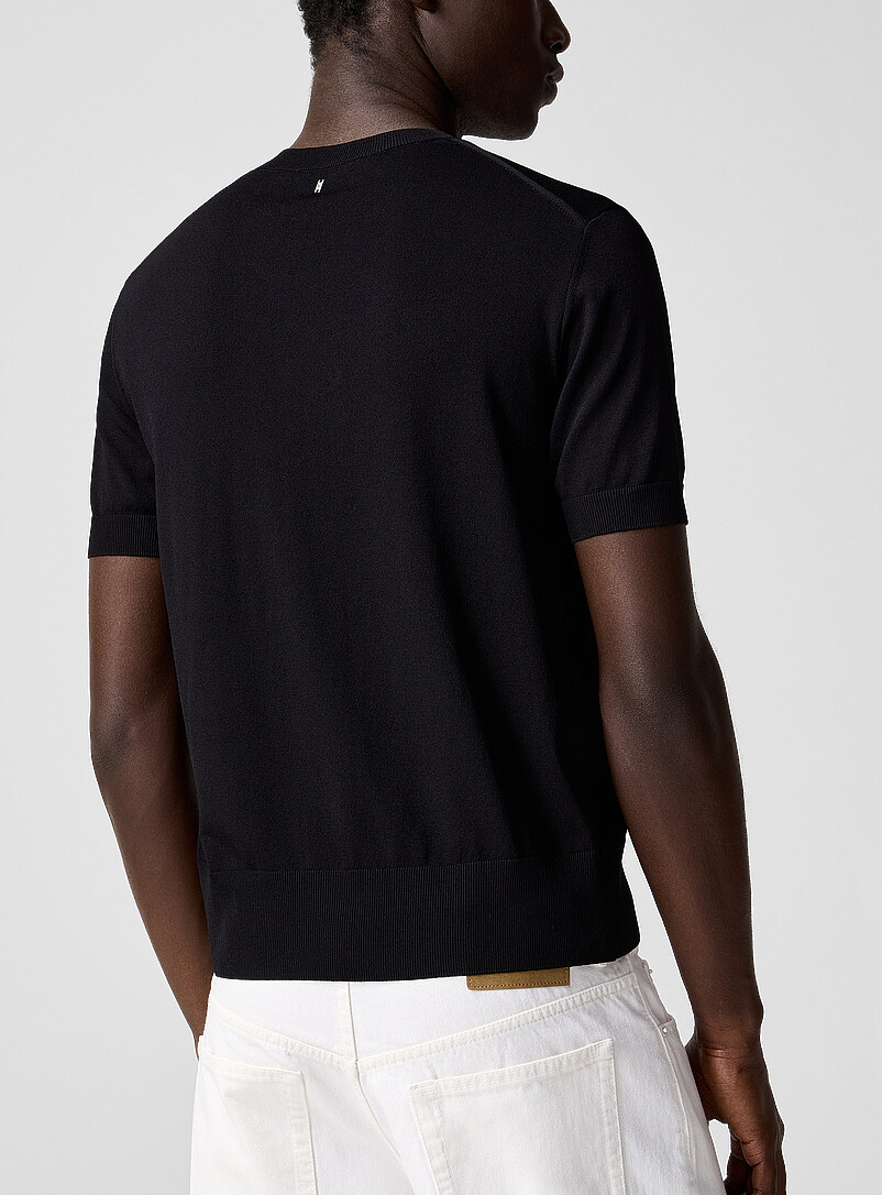 Short-sleeve viscose sweater product image 2
