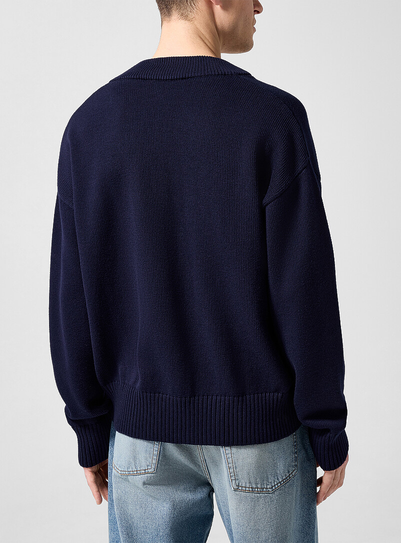 Ami de Cœur navy cardigan Unisex product image 2