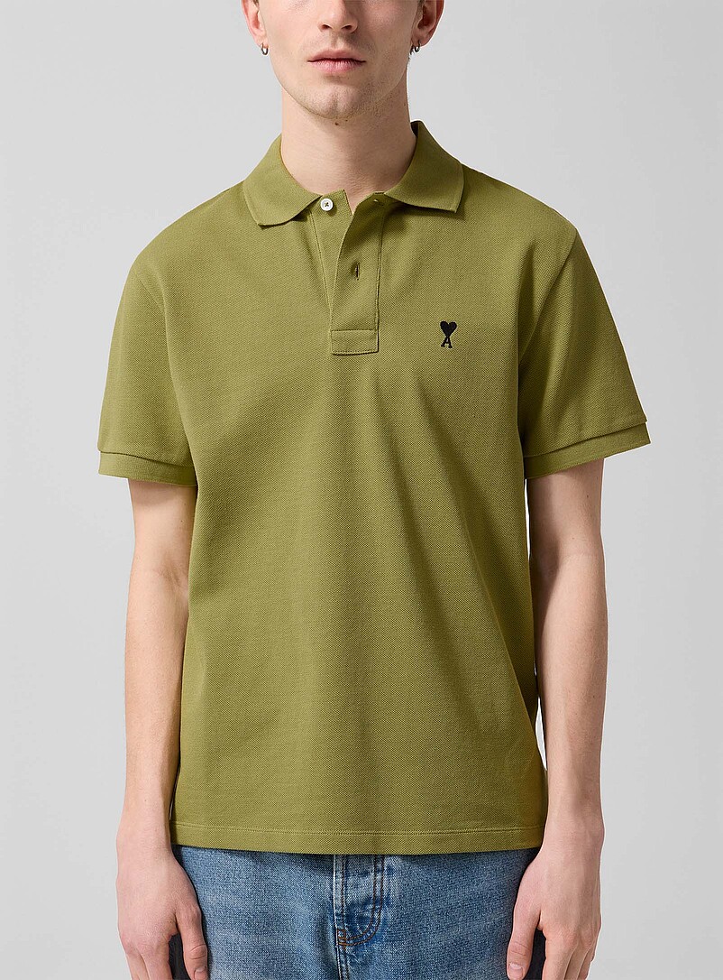 Embroidered Mini Logo Piqué Polo