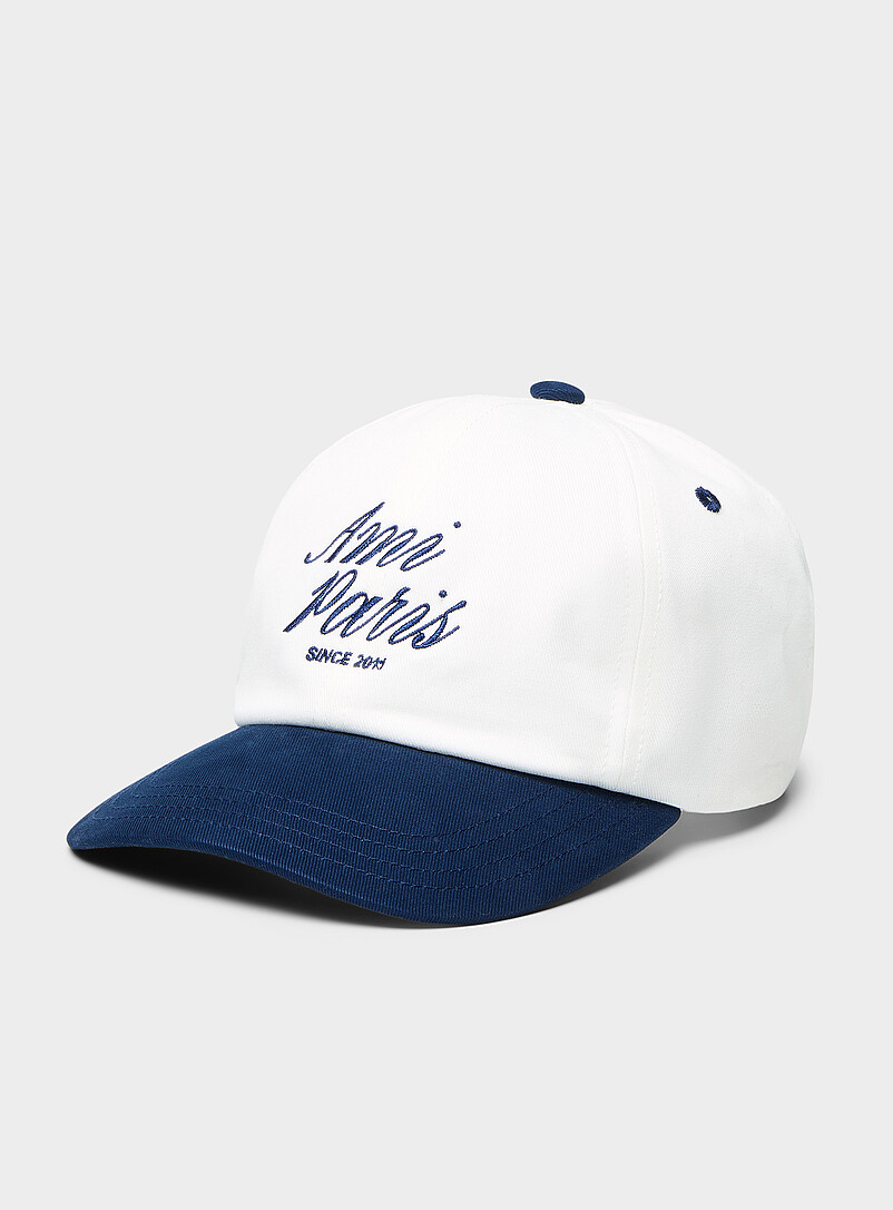 Embroidered Ami Paris Cap