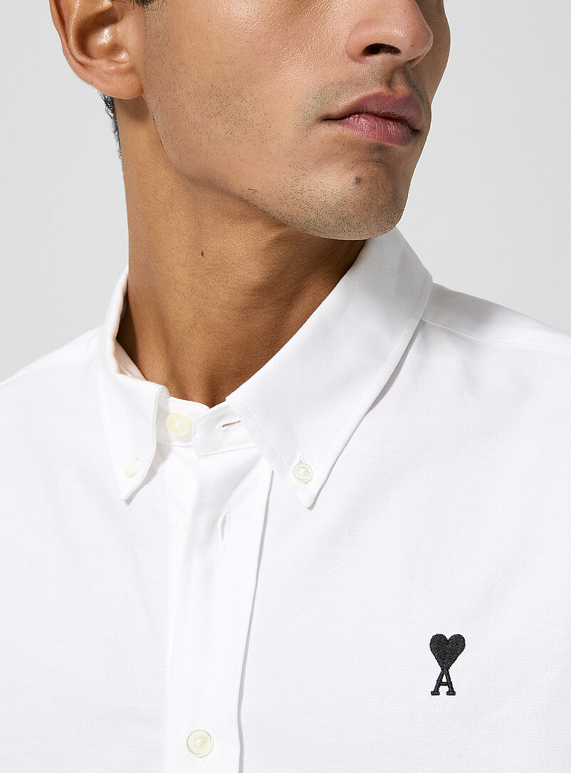 Ami de Cœur embroidered Oxford shirt product image 2