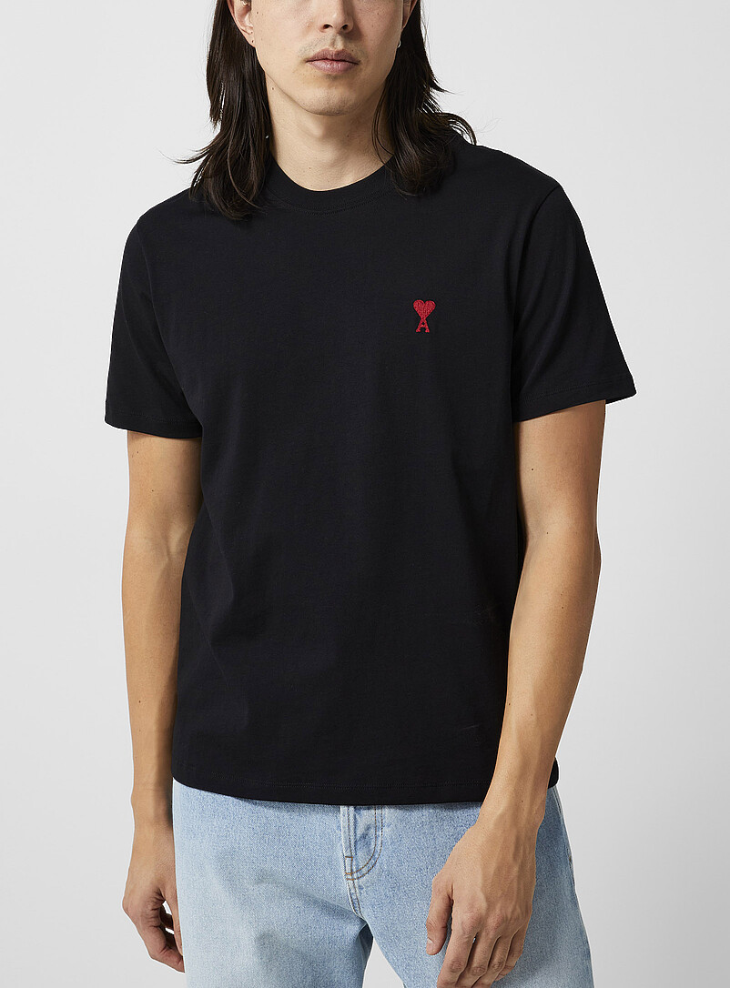 Ami de Cœur red logo T-shirt product image (primary)