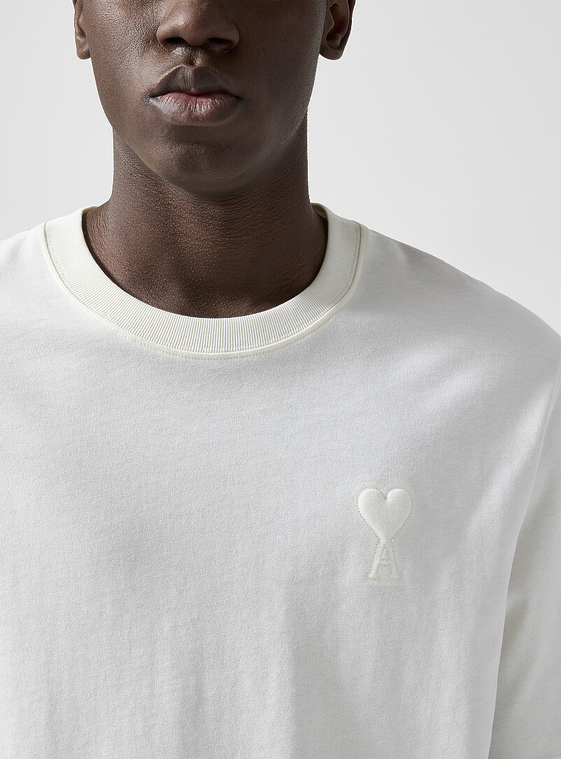Embossed Logo Boxy T-Shirt