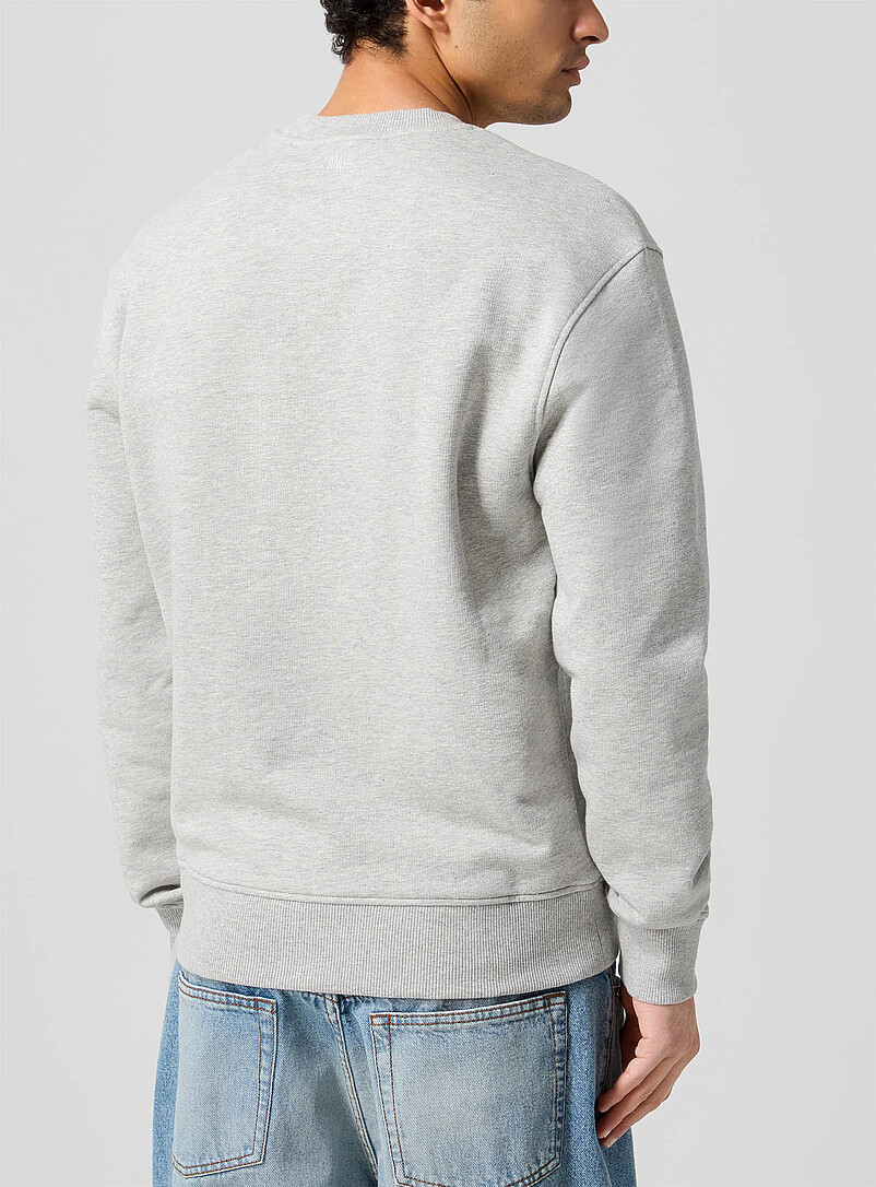 Crocheted logo heathered sweatshirt product image 3