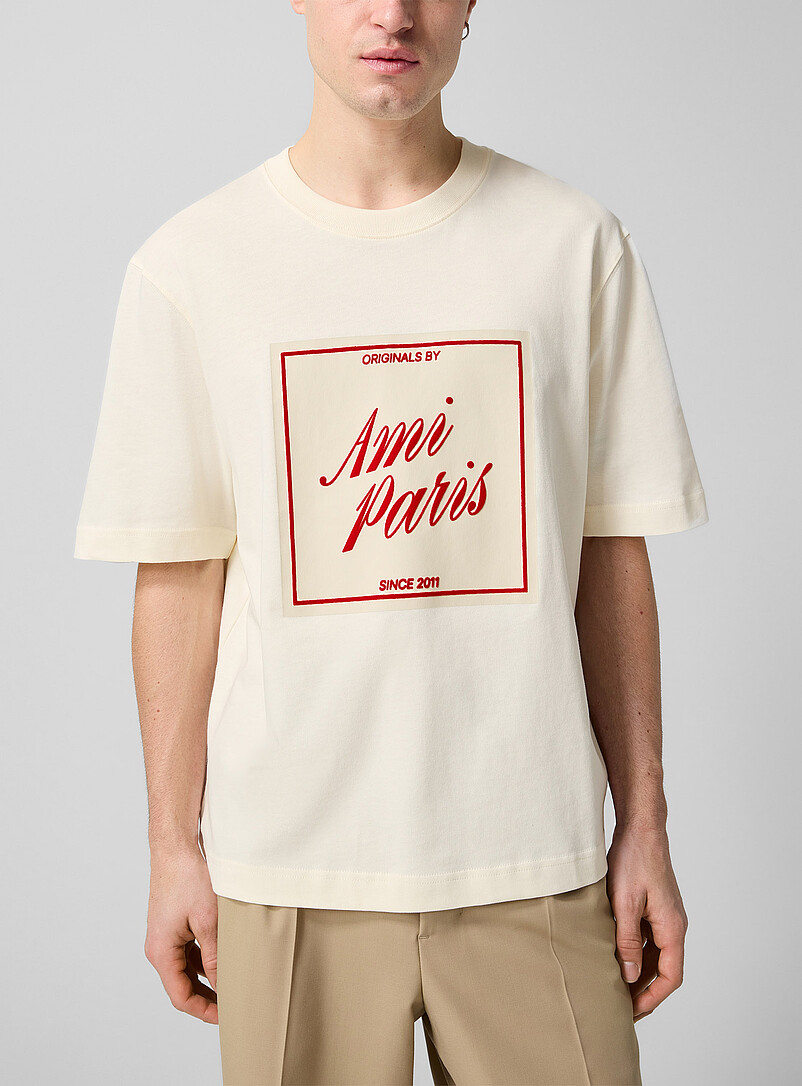 Square Velvety Logo T-Shirt