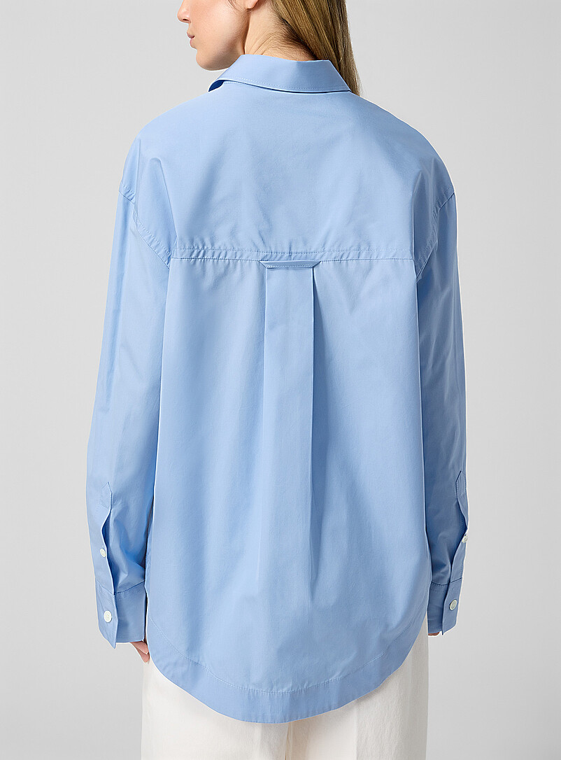 Embossed logo loose shirt product image 3