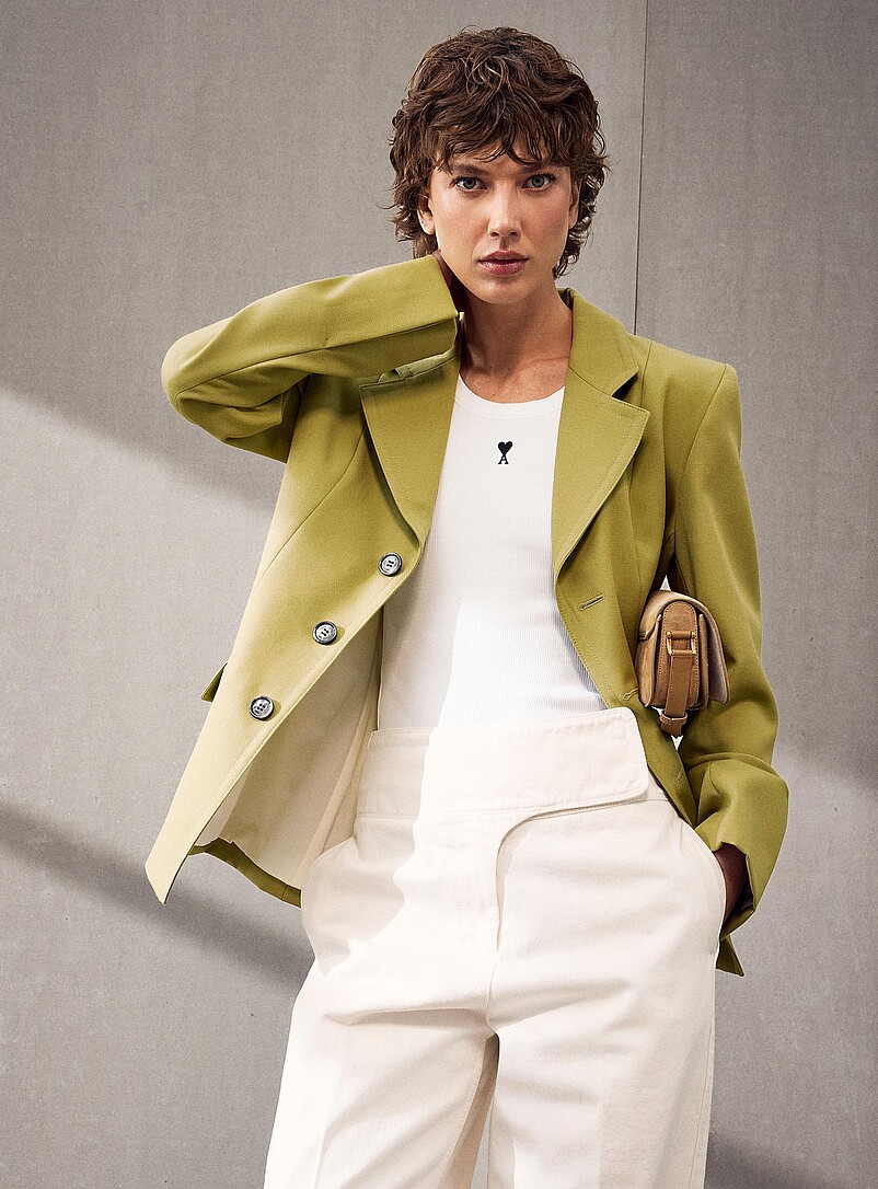 Loose Pure Virgin Wool Blazer