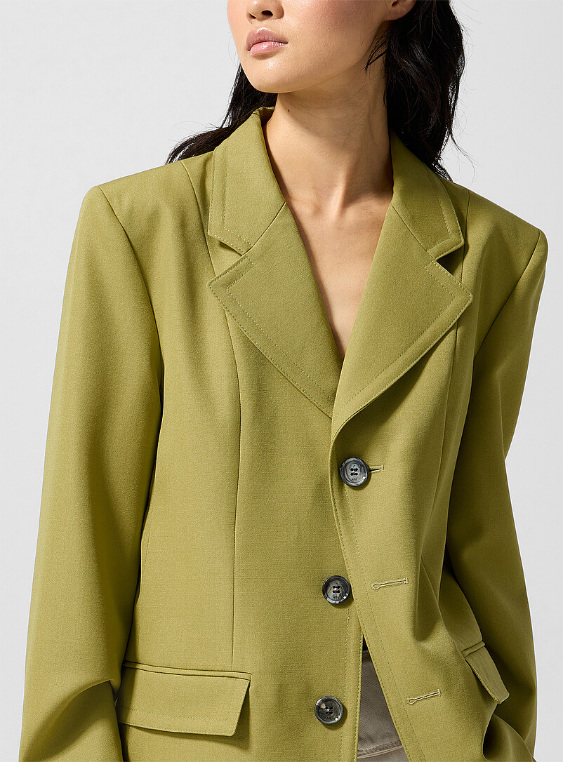 Loose pure virgin wool blazer product image 2