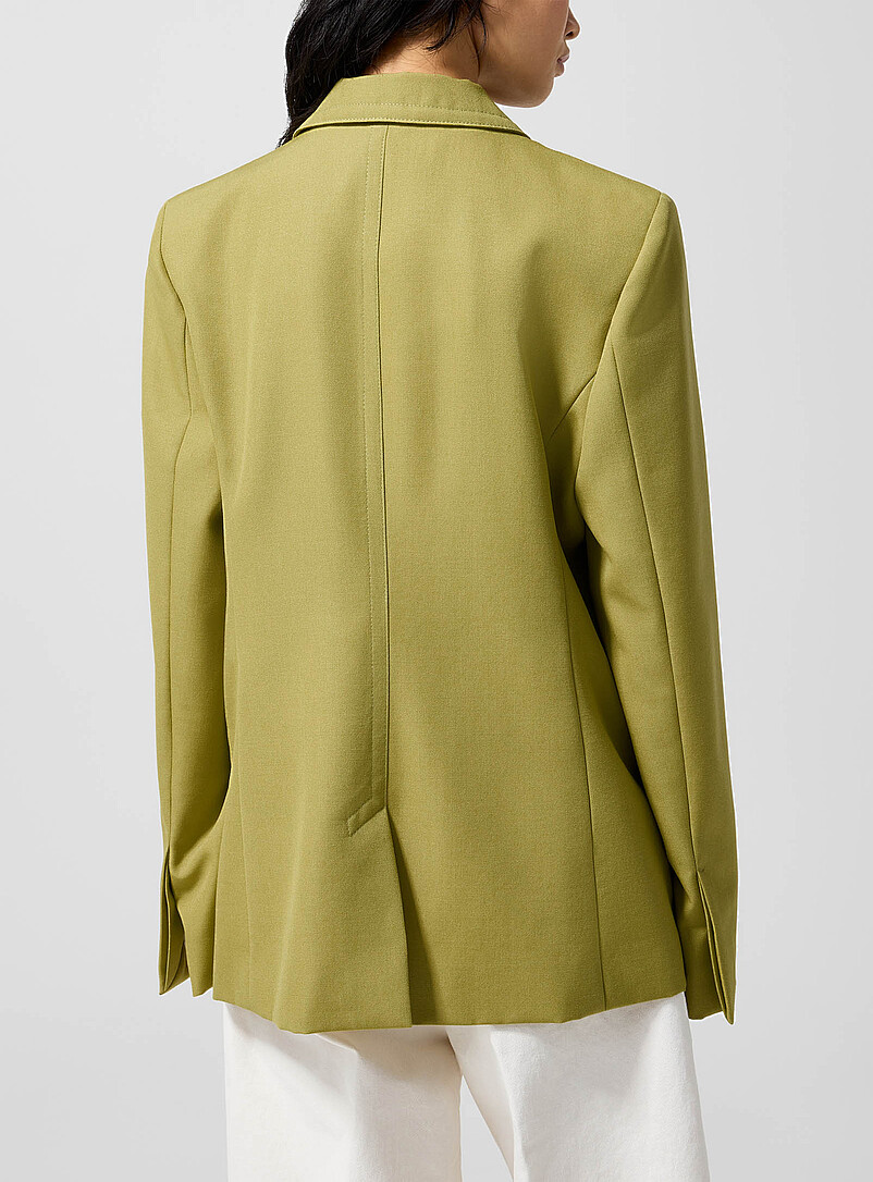 Loose pure virgin wool blazer product image 3