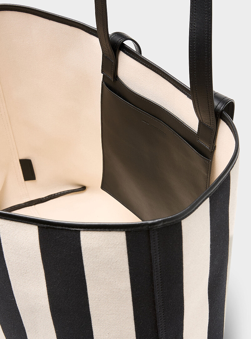 Ami de Coeur striped cotton tote bag product image 3