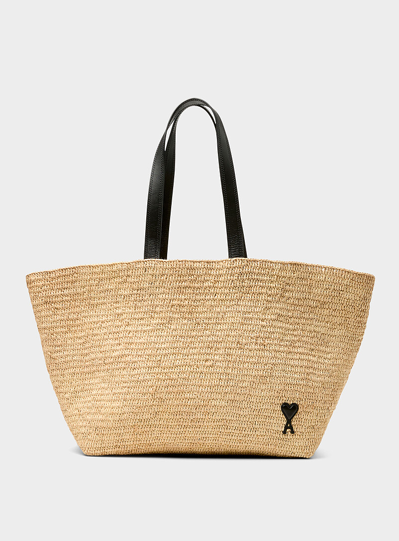 Raffia Tote Bag