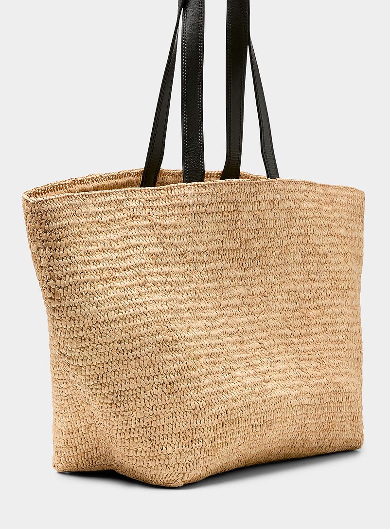 Raffia tote bag product image 2