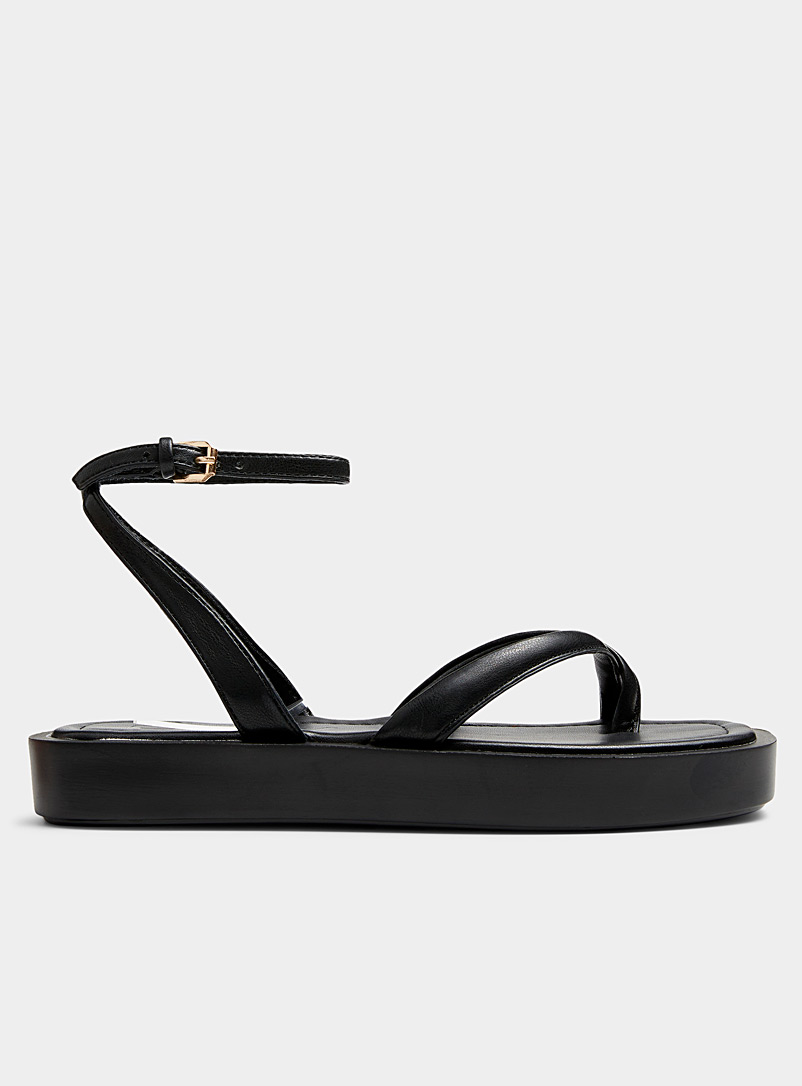 Only Black Mica multi-strap sandals Women for women