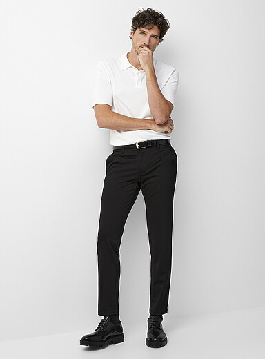 Le pantalon tricot Mark <b>Coupe &eacute;troite</b>