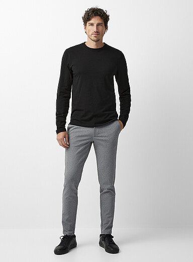 Le pantalon tricot Mark <b>Coupe &eacute;troite</b>