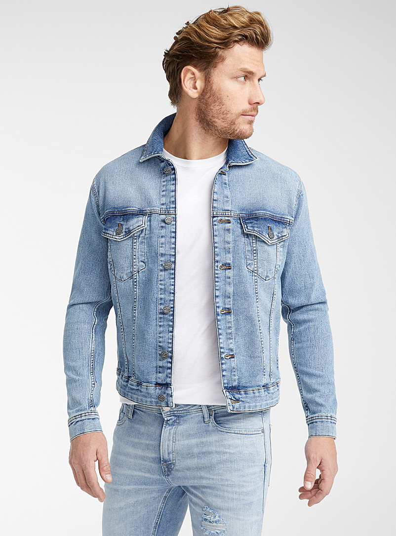 denim jacket with jeans