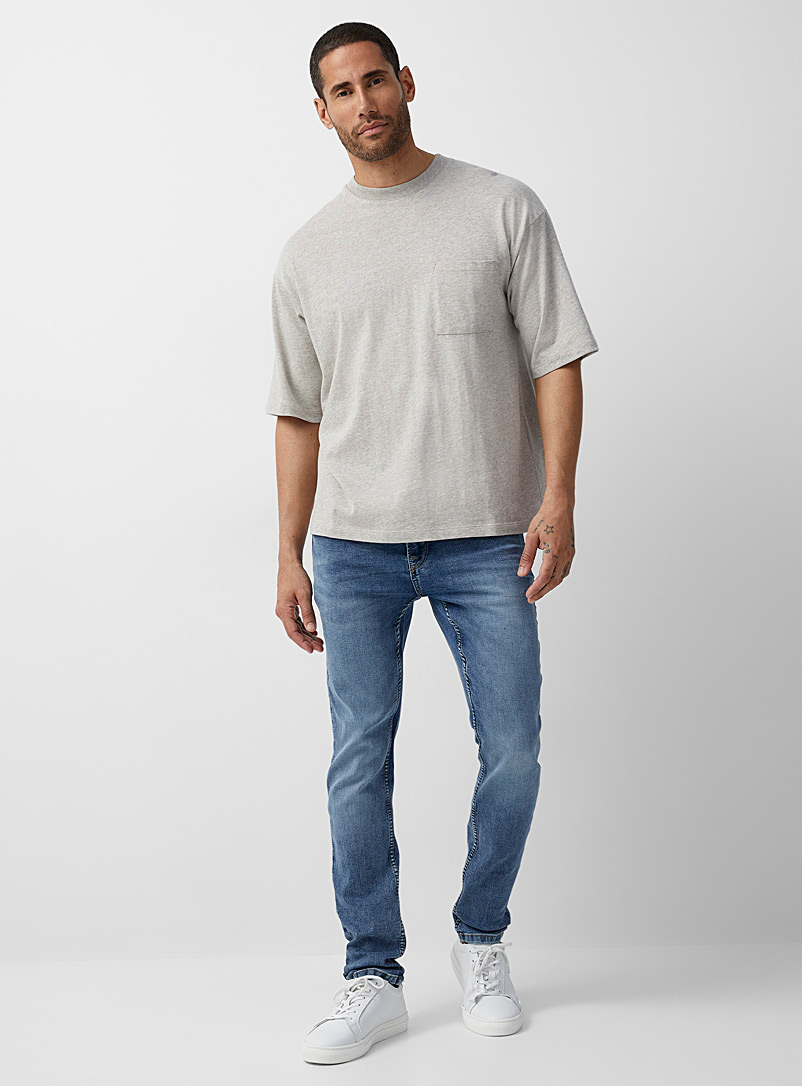 Only & Sons Blue Loom faded-blue jean Slim fit for men