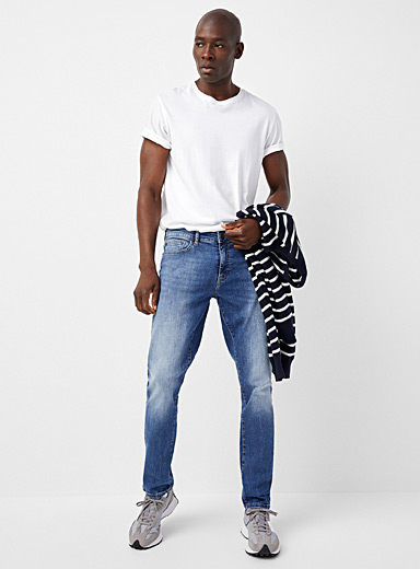 Loom stretch blue jean Slim fit | Only & Sons | Shop Men's Skinny ...
