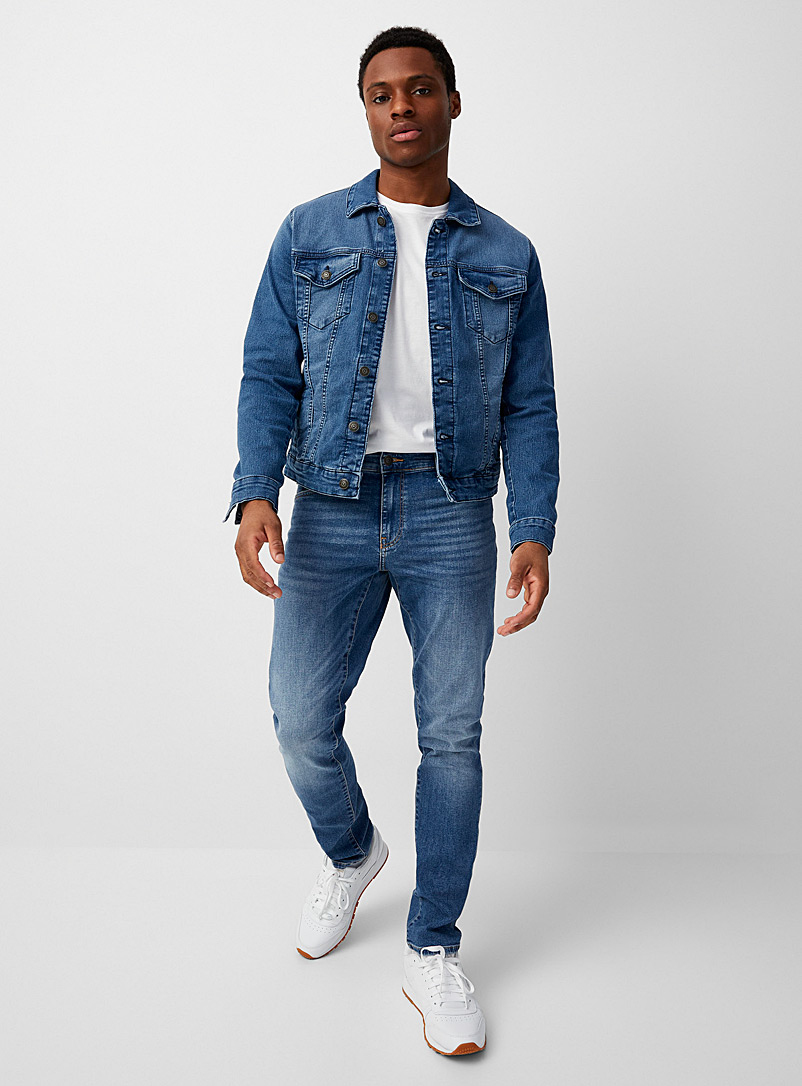 Medium blue Loom stretch jean Slim fit, Only & Sons, Shop Men's Skinny & Super  Skinny Jeans Online